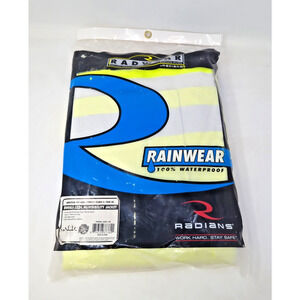 Radians RW08J-3ZDL-6X Rainwear/High Visibility Rainwear Lime - Size 6X class 3